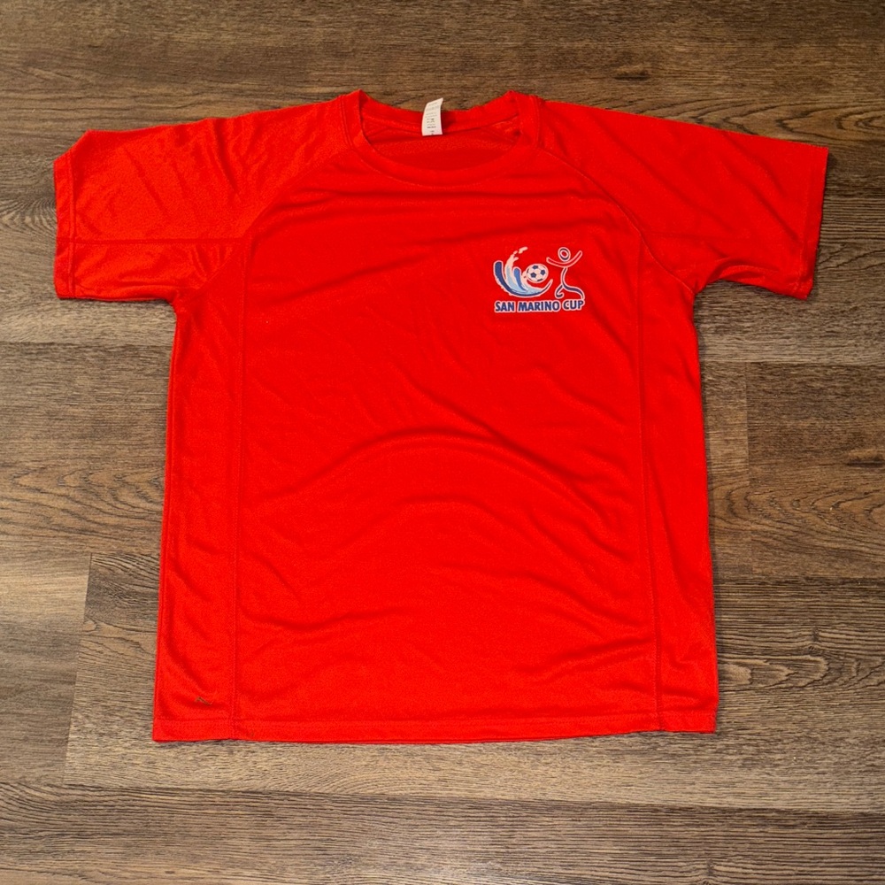 Roly Red San Marino Cup Jersey T-Shirt size L
